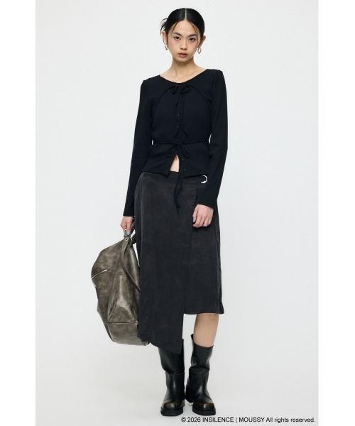 MOUSSY（マウジー）の「INSILENCE SQUARE TOE ブーツ（ブーツ・レディース・ダークブラウン・SMALL/MEDIUM/LARGE）」の13枚目の写真