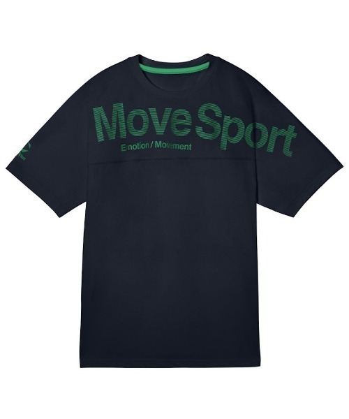 MoveSport（ムーブスポーツ）の「ムーブスポーツ  S.F.TECH半袖シャツ（シャツ/ブラウス・メンズ・ネイビー/グリーン/ホワイト・M/L/LL/3L）」の3枚目の写真