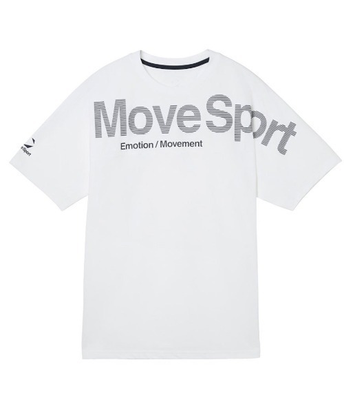 MoveSport（ムーブスポーツ）の「ムーブスポーツ  S.F.TECH半袖シャツ（シャツ/ブラウス・メンズ・ネイビー/グリーン/ホワイト・M/L/LL/3L）」の2枚目の写真