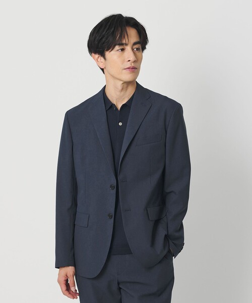 BEAUTY&YOUTH UNITED ARROWS（ビューティーアンドユースユナイテッドアローズ）の「東レ/TORAY ナノデザイン ２ボタン ジャケット ウォッシャブル セットアップ対応可能（テーラードジャケット・メンズ・ダークグレー/ベージュ/ロイヤルブルー・M/S/L/XL）」の3枚目の写真
