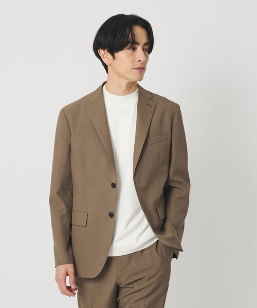 BEAUTY&YOUTH UNITED ARROWS（ビューティーアンドユースユナイテッドアローズ）の「東レ/TORAY ナノデザイン ２ボタン ジャケット ウォッシャブル セットアップ対応可能（テーラードジャケット・メンズ・ダークグレー/ベージュ/ロイヤルブルー・M/S/L/XL）」の4枚目の写真