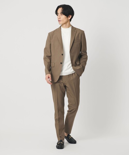 BEAUTY&YOUTH UNITED ARROWS（ビューティーアンドユースユナイテッドアローズ）の「東レ/TORAY ナノデザイン ２ボタン ジャケット ウォッシャブル セットアップ対応可能（テーラードジャケット・メンズ・ダークグレー/ベージュ/ロイヤルブルー・M/S/L/XL）」の5枚目の写真