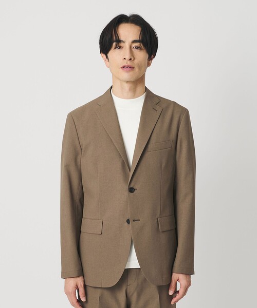 BEAUTY&YOUTH UNITED ARROWS（ビューティーアンドユースユナイテッドアローズ）の「東レ/TORAY ナノデザイン ２ボタン ジャケット ウォッシャブル セットアップ対応可能（テーラードジャケット・メンズ・ダークグレー/ベージュ/ロイヤルブルー・M/S/L/XL）」の9枚目の写真