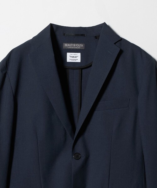 BEAUTY&YOUTH UNITED ARROWS（ビューティーアンドユースユナイテッドアローズ）の「東レ/TORAY ナノデザイン ２ボタン ジャケット ウォッシャブル セットアップ対応可能（テーラードジャケット・メンズ・ダークグレー/ベージュ/ロイヤルブルー・M/S/L/XL）」の18枚目の写真