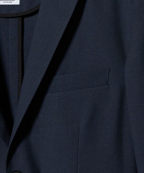 BEAUTY&YOUTH UNITED ARROWS（ビューティーアンドユースユナイテッドアローズ）の「東レ/TORAY ナノデザイン ２ボタン ジャケット ウォッシャブル セットアップ対応可能（テーラードジャケット・メンズ・ダークグレー/ベージュ/ロイヤルブルー・M/S/L/XL）」の20枚目の写真