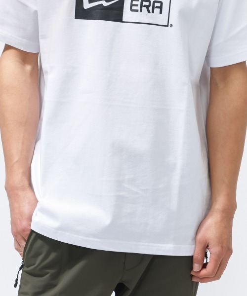 ニューエラ SS CT TEE BOX LOGO WHI 261（Tシャツ/カットソー）｜NEW