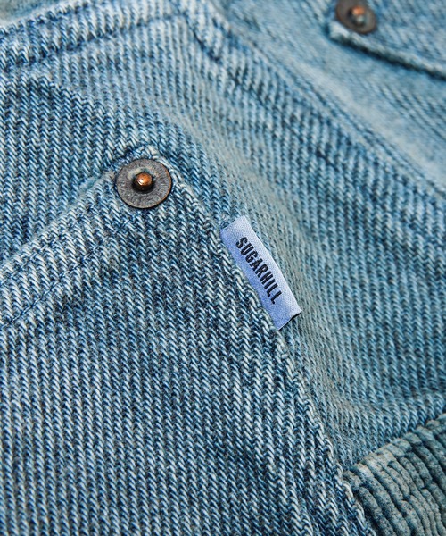 SUGARHILL（シュガーヒル）の「UNEVEN DYED DOUBLE KNEE PANTS（その他パンツ・メンズ・ブルー系その他・30/32）」の7枚目の写真