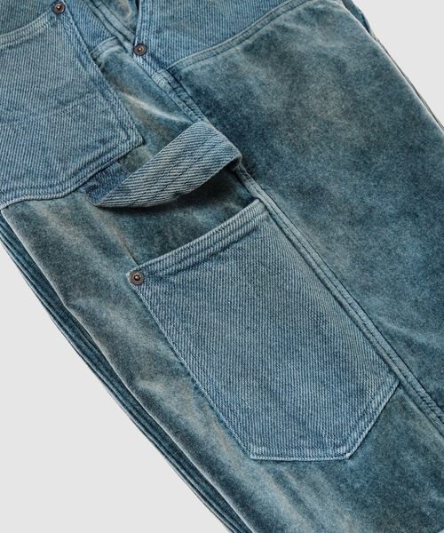 SUGARHILL（シュガーヒル）の「UNEVEN DYED DOUBLE KNEE PANTS（その他パンツ・メンズ・ブルー系その他・30/32）」の8枚目の写真