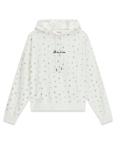 GUESS JEANS(ゲスジーンズ)の「GUESS JEANS PRINTED Hoodie パーカー フーディー(パーカー・レディース・ライトブルー/ホワイト系その他・X-SMALL/SMALL/MEDIUM)」の10枚目の写真
