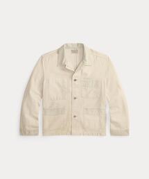 RRL（ダブル アール エル）の「コーデュロイトリム セルビッジ キャンバス ジャケット（カバーオール）」