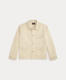 RRL（ダブル アール エル）の「コーデュロイトリム セルビッジ キャンバス ジャケット（カバーオール）」