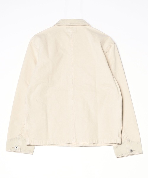 RRL(ダブル アール エル)の「コーデュロイトリム セルビッジ キャンバス ジャケット(カバーオール・メンズ・ナチュラル・XXL/XL/S/M/L)」の9枚目の写真