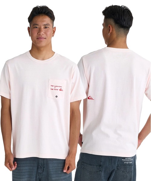Quiksilver(クイックシルバー)の「QUIKSILVER メンズ PG MW POCKET ST Tシャツ 【2026年春夏モデル】/クイックシルバー半袖Tシャツ(Tシャツ/カットソー・メンズ・ブラック/ホワイト/ピンク/イエロー・X-LARGE/LARGE/MEDIUM)」の4枚目の写真