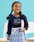 kate spade new york kids�i�P�C�g�X�y�[�h�j���[���[�N�j�́u���S���b�V���j�b�g��T�V���c�Z�b�g�i�A���T���u���j�v�b�l�C�r�[