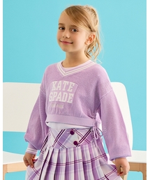kate spade new york kids(�P�C�g�X�y�[�h�j���[���[�N)�̃��S���b�V���j�b�g��T�V���c�Z�b�g(�A���T���u��)