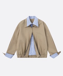 U:UME（ユーム）の「Fake Two Docking Jacket（その他アウター）」