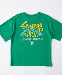 SEVEN2（セブンツー）の「【SEVEN2】キッズカレッジロゴTシャツ（Tシャツ/カットソー）」