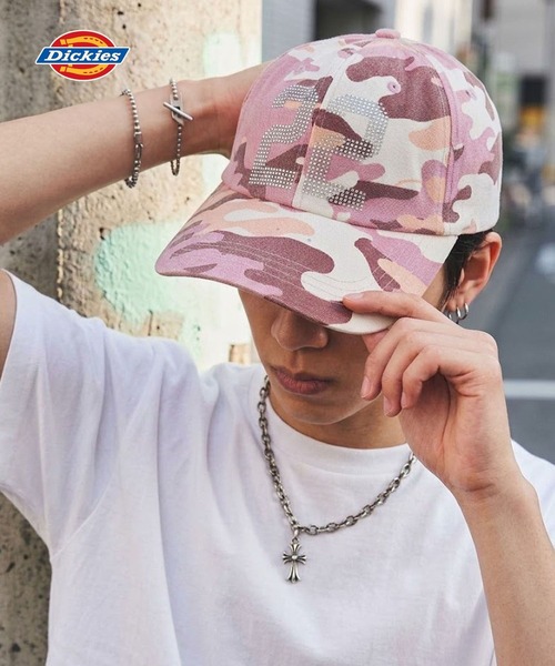 Dickies/ディッキーズ】カモフラ迷彩ベースボールキャップ/ライン