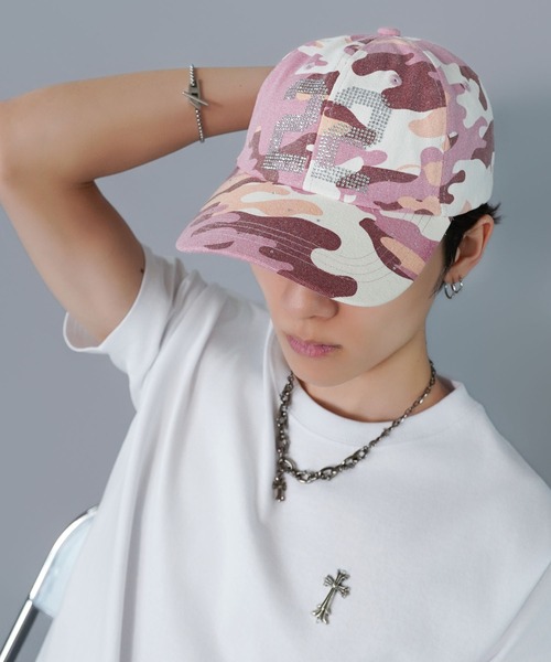 Dickies/ディッキーズ】カモフラ迷彩ベースボールキャップ/ライン