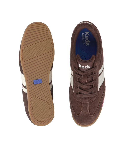 Keds(ケッズ)の「Keds リバイバル スエード/レザー ダークブラウン(スニーカー・レディース・ダークブラウン・23.0cm/23.5cm/24.0cm/24.5cm/25.0cm/22.5cm)」の5枚目の写真