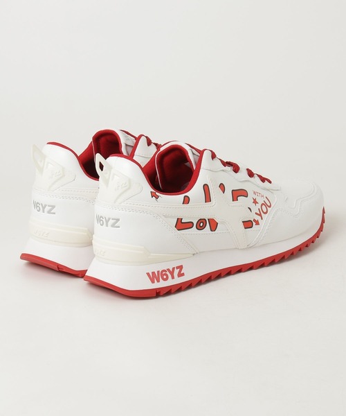W6YZ（ウィズ）の「W6YZ/ウィズ/26SS 限定モデル JET-M 3N07 / LOVE（スニーカー・メンズ・ホワイト・41/42/43）」の5枚目の写真