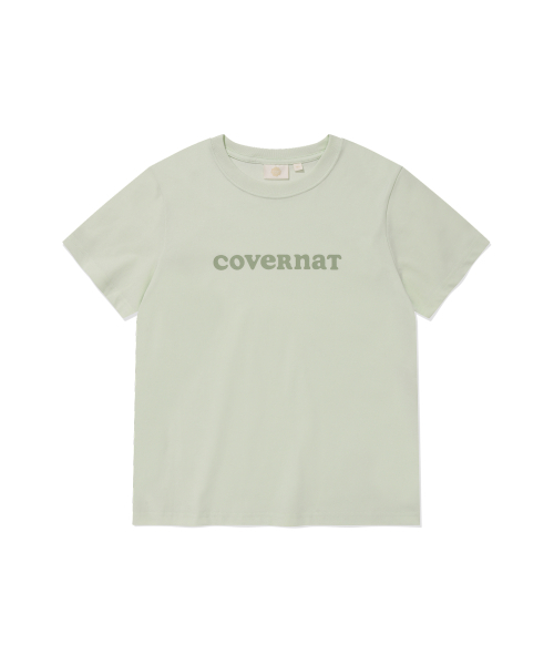 COVERNAT WOMAN(カバーナットウーマン)の「ウーマン クール コットン クーパー ロゴ Tシャツ ライム(Tシャツ/カットソー・レディース・その他・WM/WS)」の2枚目の写真