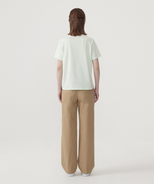 COVERNAT WOMAN(カバーナットウーマン)の「ウーマン クール コットン クーパー ロゴ Tシャツ ライム(Tシャツ/カットソー・レディース・その他・WM/WS)」の7枚目の写真