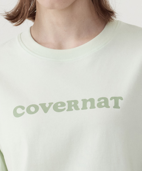 COVERNAT WOMAN(カバーナットウーマン)の「ウーマン クール コットン クーパー ロゴ Tシャツ ライム(Tシャツ/カットソー・レディース・その他・WM/WS)」の8枚目の写真