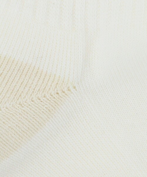 BEAUTY&YOUTH UNITED ARROWS（ビューティーアンドユースユナイテッドアローズ）の「レイヤード リブ パイル クウォータ― ソックス（ソックス/靴下・メンズ・オフホワイト/ブラック/ダークグレー/ライトグレー・FREE）」の12枚目の写真