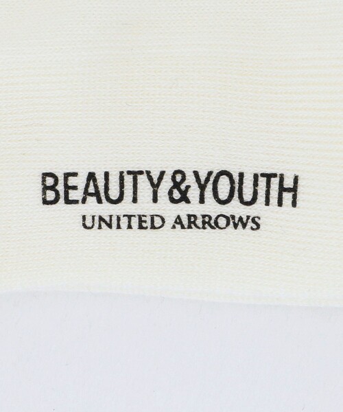 BEAUTY&YOUTH UNITED ARROWS（ビューティーアンドユースユナイテッドアローズ）の「レイヤード リブ パイル クウォータ― ソックス（ソックス/靴下・メンズ・オフホワイト/ブラック/ダークグレー/ライトグレー・FREE）」の10枚目の写真