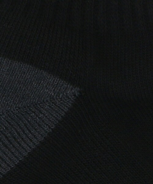 BEAUTY&YOUTH UNITED ARROWS（ビューティーアンドユースユナイテッドアローズ）の「レイヤード リブ パイル クウォータ― ソックス（ソックス/靴下・メンズ・オフホワイト/ブラック/ダークグレー/ライトグレー・FREE）」の9枚目の写真