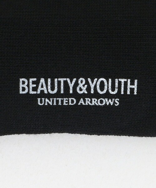 BEAUTY&YOUTH UNITED ARROWS（ビューティーアンドユースユナイテッドアローズ）の「レイヤード リブ パイル クウォータ― ソックス（ソックス/靴下・メンズ・オフホワイト/ブラック/ダークグレー/ライトグレー・FREE）」の7枚目の写真