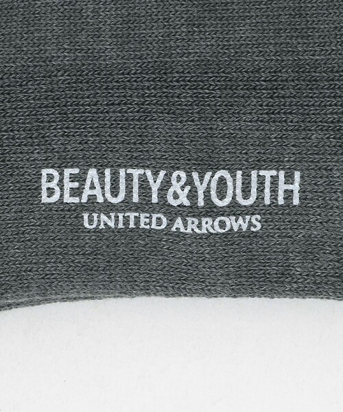 BEAUTY&YOUTH UNITED ARROWS（ビューティーアンドユースユナイテッドアローズ）の「レイヤード リブ パイル クウォータ― ソックス（ソックス/靴下・メンズ・オフホワイト/ブラック/ダークグレー/ライトグレー・FREE）」の16枚目の写真