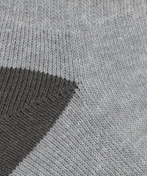 BEAUTY&YOUTH UNITED ARROWS（ビューティーアンドユースユナイテッドアローズ）の「レイヤード リブ パイル クウォータ― ソックス（ソックス/靴下・メンズ・オフホワイト/ブラック/ダークグレー/ライトグレー・FREE）」の15枚目の写真