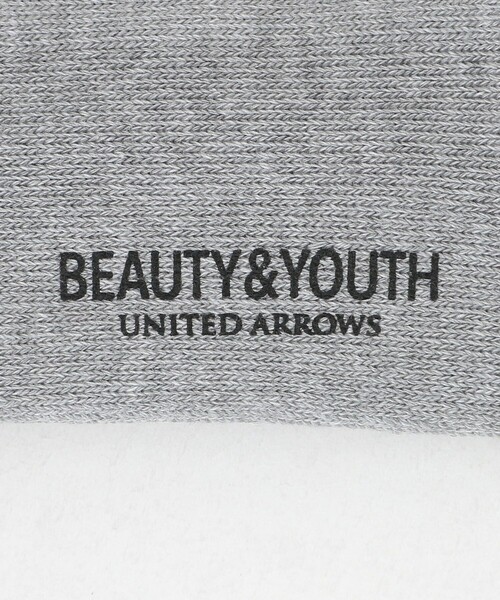 BEAUTY&YOUTH UNITED ARROWS（ビューティーアンドユースユナイテッドアローズ）の「レイヤード リブ パイル クウォータ― ソックス（ソックス/靴下・メンズ・オフホワイト/ブラック/ダークグレー/ライトグレー・FREE）」の13枚目の写真
