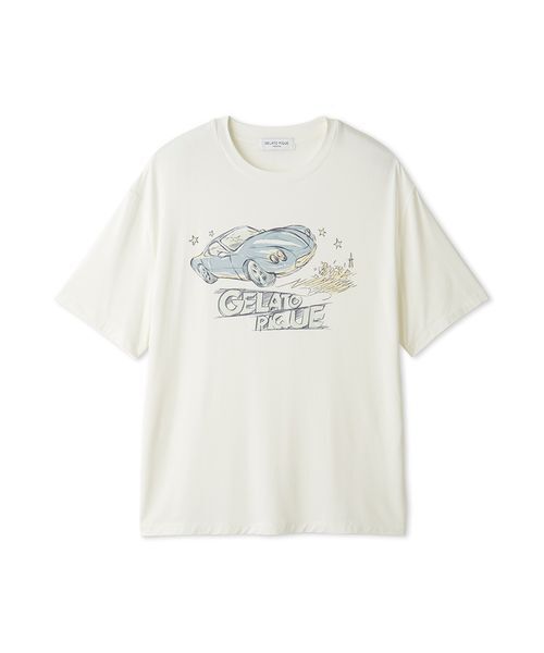 HOMME】【接触冷感】スタービークルワンポイントTシャツ（ルームウェア