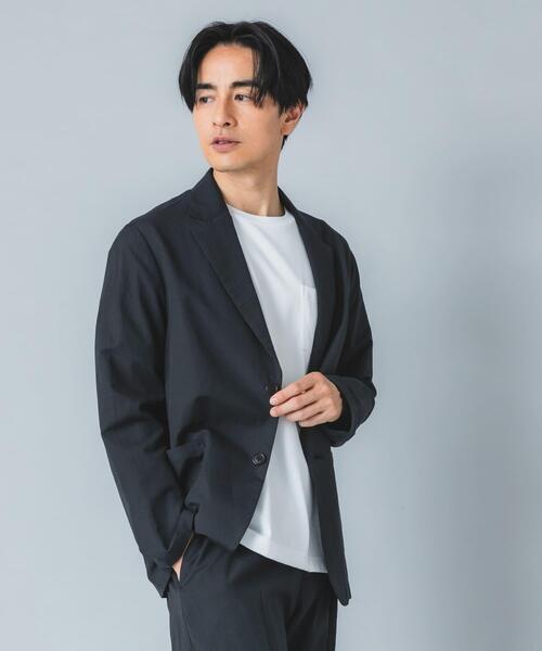 URBAN RESEARCH ROSSO MEN(アーバンリサーチロッソメン)の「『イージーケア』『XLサイズあり』ハイパフォーマンスリネンセットアップ(セットアップ・メンズ・カーキ/ブラック/ベージュ/ネイビー・X-LARGE/LARGE/MEDIUM/SMALL)」の7枚目の写真