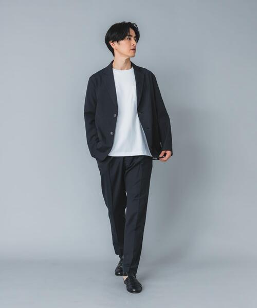 URBAN RESEARCH ROSSO MEN(アーバンリサーチロッソメン)の「『イージーケア』『XLサイズあり』ハイパフォーマンスリネンセットアップ(セットアップ・メンズ・カーキ/ブラック/ベージュ/ネイビー・X-LARGE/LARGE/MEDIUM/SMALL)」の11枚目の写真