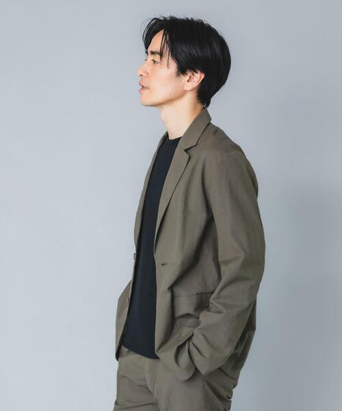 URBAN RESEARCH ROSSO MEN(アーバンリサーチロッソメン)の「『イージーケア』『XLサイズあり』ハイパフォーマンスリネンセットアップ(セットアップ・メンズ・カーキ/ブラック/ベージュ/ネイビー・X-LARGE/LARGE/MEDIUM/SMALL)」の13枚目の写真