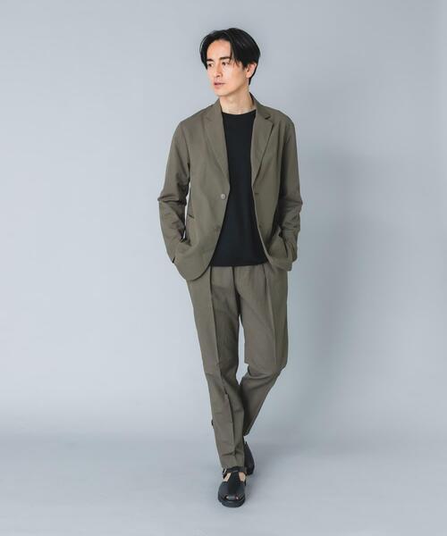 URBAN RESEARCH ROSSO MEN(アーバンリサーチロッソメン)の「『イージーケア』『XLサイズあり』ハイパフォーマンスリネンセットアップ(セットアップ・メンズ・カーキ/ブラック/ベージュ/ネイビー・X-LARGE/LARGE/MEDIUM/SMALL)」の16枚目の写真
