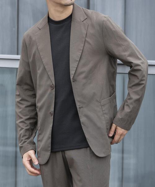 URBAN RESEARCH ROSSO MEN(アーバンリサーチロッソメン)の「『イージーケア』『XLサイズあり』ハイパフォーマンスリネンセットアップ(セットアップ・メンズ・カーキ/ブラック/ベージュ/ネイビー・X-LARGE/LARGE/MEDIUM/SMALL)」の18枚目の写真