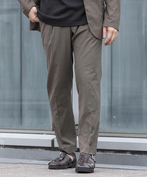 URBAN RESEARCH ROSSO MEN(アーバンリサーチロッソメン)の「『イージーケア』『XLサイズあり』ハイパフォーマンスリネンセットアップ(セットアップ・メンズ・カーキ/ブラック/ベージュ/ネイビー・X-LARGE/LARGE/MEDIUM/SMALL)」の19枚目の写真