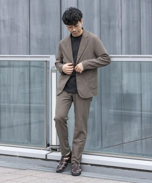 URBAN RESEARCH ROSSO MEN(アーバンリサーチロッソメン)の「『イージーケア』『XLサイズあり』ハイパフォーマンスリネンセットアップ(セットアップ・メンズ・カーキ/ブラック/ベージュ/ネイビー・X-LARGE/LARGE/MEDIUM/SMALL)」の20枚目の写真