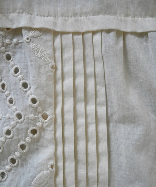 WILLFULLY（ウィルフリー）の「pieced cotton lace tiered volume OP（ワンピース・レディース・ブラウン/ブラック/ナチュラル・FREE）」の18枚目の写真