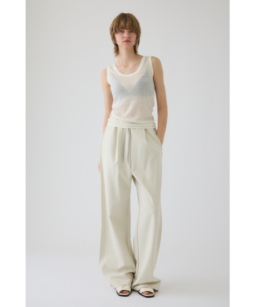 RIM.ARK(リムアーク)の「Needle knit tank top ニードルニットタンクトップ(タンクトップ・レディース・ブルー/ブラック/ネイビー/ホワイト・FREE)」の2枚目の写真