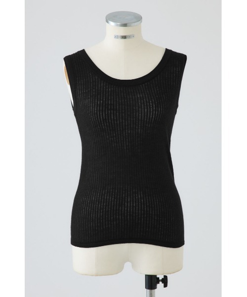 RIM.ARK（リムアーク）の「Needle knit tank top ニードルニットタンク