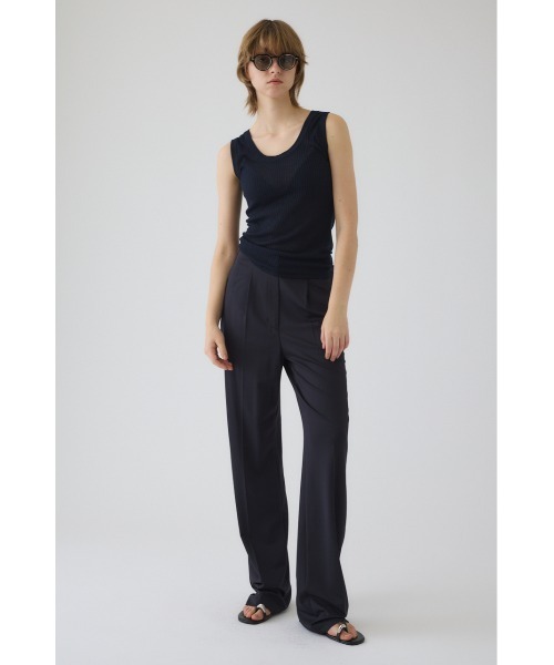 RIM.ARK(リムアーク)の「Needle knit tank top ニードルニットタンクトップ(タンクトップ・レディース・ブルー/ブラック/ネイビー/ホワイト・FREE)」の22枚目の写真