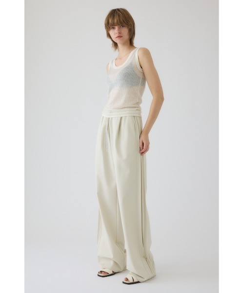 RIM.ARK(リムアーク)の「Needle knit tank top ニードルニットタンクトップ(タンクトップ・レディース・ブルー/ブラック/ネイビー/ホワイト・FREE)」の10枚目の写真
