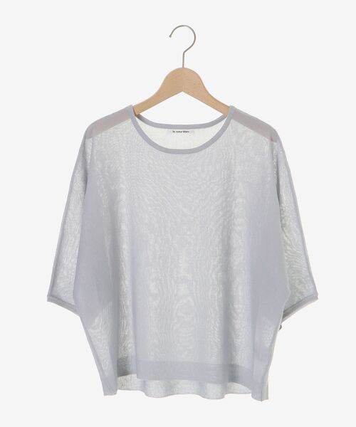 le.coeur blanc(ルクールブラン)の「【UVカット】ドルマンスリーブプルオーバー(ニット/セーター・レディース・ブルー系その他5/オレンジ/ベージュ/ブラック・38)」の11枚目の写真