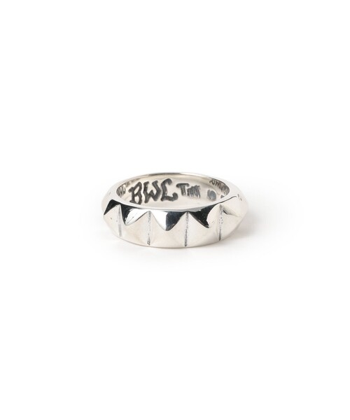 BILL WALL LEATHER(ビルウォールレザー)の「【EXCLUSIVE】Studs Ring - L(リング・レディース・その他・US-8/US-10)」の3枚目の写真